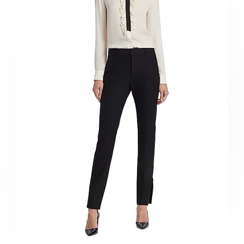 Nili Lotan Virgin Wool Slim Pant